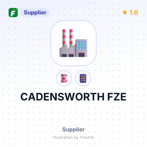 CADENSWORTH FZE – summary card, no photo uploaded yet
