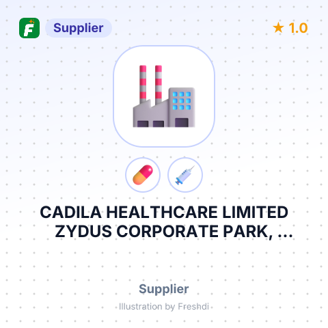 CADILA HEALTHCARE LIMITED ZYDUS CORPORATE PARK, SCHEME NO. – summary card, no photo uploaded yet