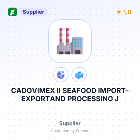 CADOVIMEX II SEAFOOD IMPORT-EXPORTAND PROCESSING J – summary card, no photo uploaded yet