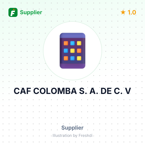 CAF COLOMBA S. A. DE C. V – summary card, no photo uploaded yet