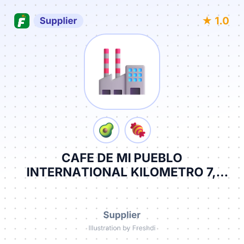 CAFE DE MI PUEBLO INTERNATIONAL KILOMETRO 7, CARRETERA A PUERTO COR – summary card, no photo uploaded yet