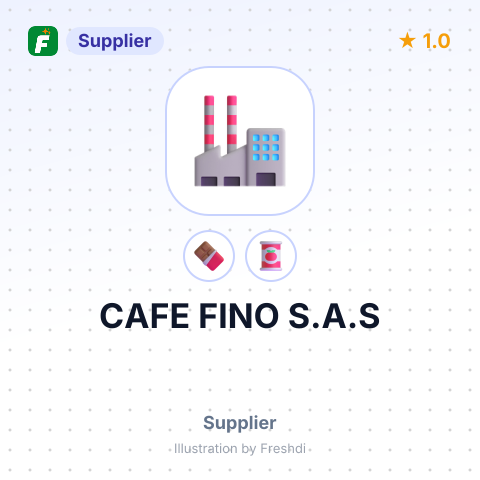 CAFE FINO S.A.S – summary card, no photo uploaded yet