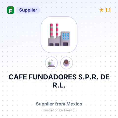 CAFE FUNDADORES S.P.R. DE R.L. – summary card, no photo uploaded yet
