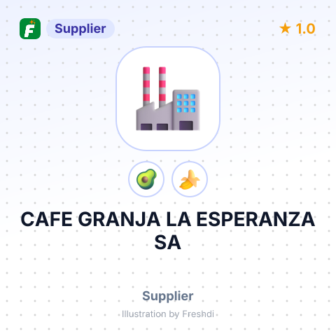 CAFE GRANJA LA ESPERANZA SA – summary card, no photo uploaded yet