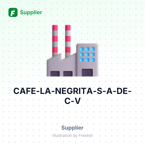 CAFE LA NEGRITA S.A DE .C.V – summary card, no photo uploaded yet
