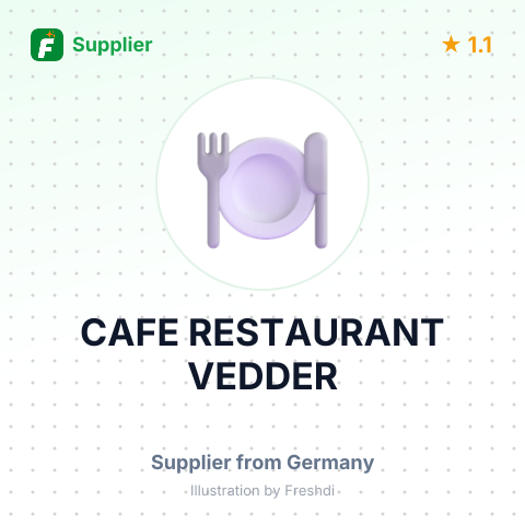 CAFE RESTAURANT VEDDER – summary card, no photo uploaded yet