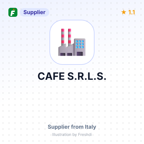 CAFE S.R.L.S. – summary card, no photo uploaded yet