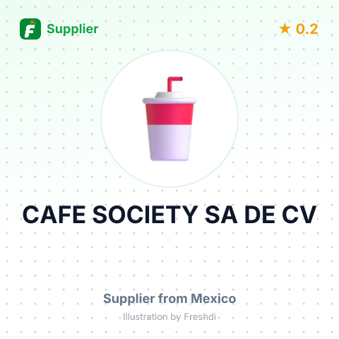 CAFE SOCIETY SA DE CV – summary card, no photo uploaded yet
