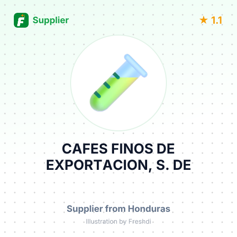 CAFES FINOS DE EXPORTACION, S. DE – summary card, no photo uploaded yet