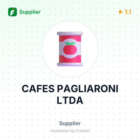 CAFES PAGLIARONI LTDA – summary card, no photo uploaded yet