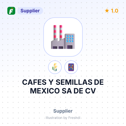 CAFES Y SEMILLAS DE MEXICO SA DE CV – summary card, no photo uploaded yet