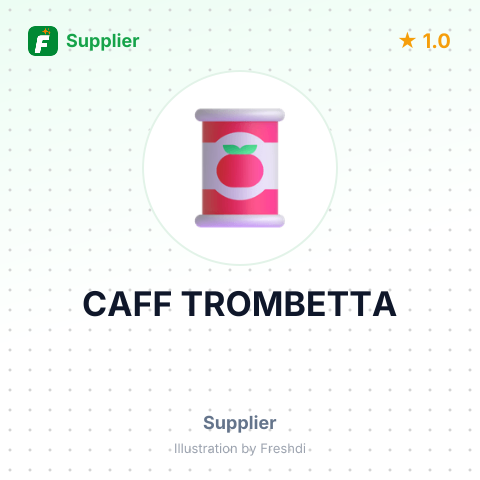 CAFF TROMBETTA – summary card, no photo uploaded yet