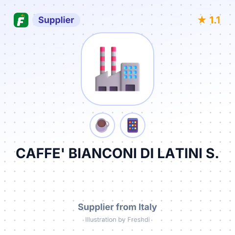 CAFFE' BIANCONI DI LATINI S. – summary card, no photo uploaded yet