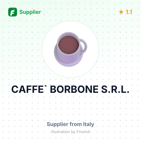 CAFFE` BORBONE S.R.L. – summary card, no photo uploaded yet