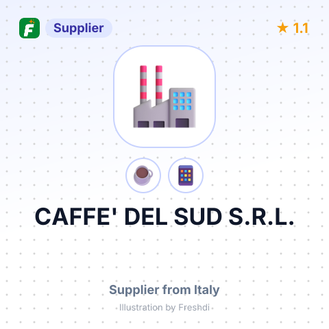 CAFFE' DEL SUD S.R.L. – summary card, no photo uploaded yet