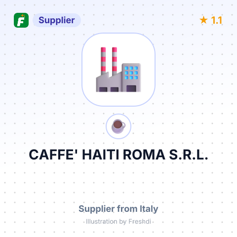 CAFFE' HAITI ROMA S.R.L. – summary card, no photo uploaded yet