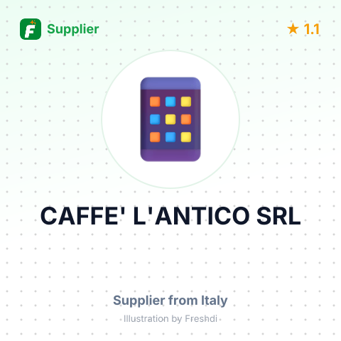 CAFFE' L'ANTICO SRL – summary card, no photo uploaded yet