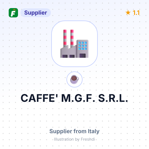 CAFFE' M.G.F. S.R.L. – summary card, no photo uploaded yet