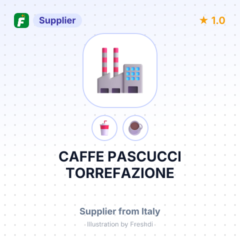 CAFFE PASCUCCI TORREFAZIONE – summary card, no photo uploaded yet