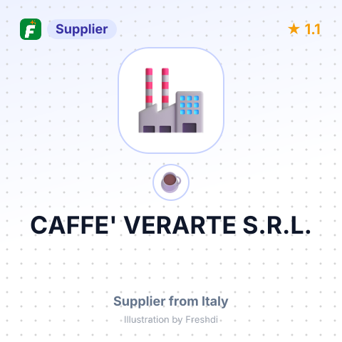 CAFFE' VERARTE S.R.L. – summary card, no photo uploaded yet