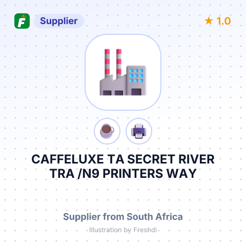 CAFFELUXE TA SECRET RIVER TRA /N9 PRINTERS WAY /NMONTAGUE GARDENS/NCAPE TOWN – summary card, no photo uploaded yet