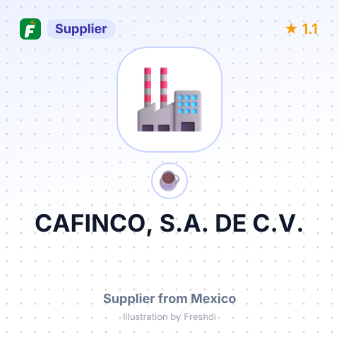 CAFINCO, S.A. DE C.V. – summary card, no photo uploaded yet
