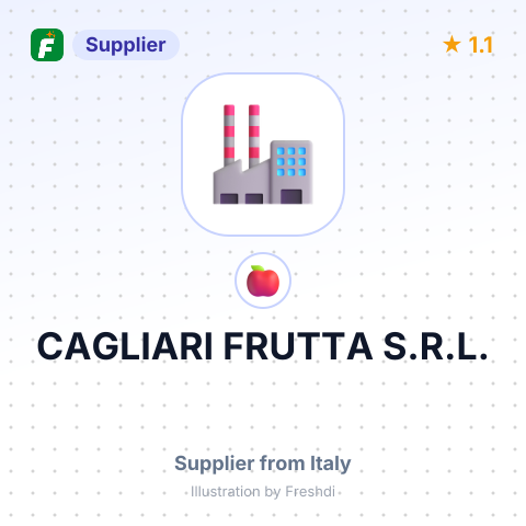 CAGLIARI FRUTTA S.R.L. – summary card, no photo uploaded yet