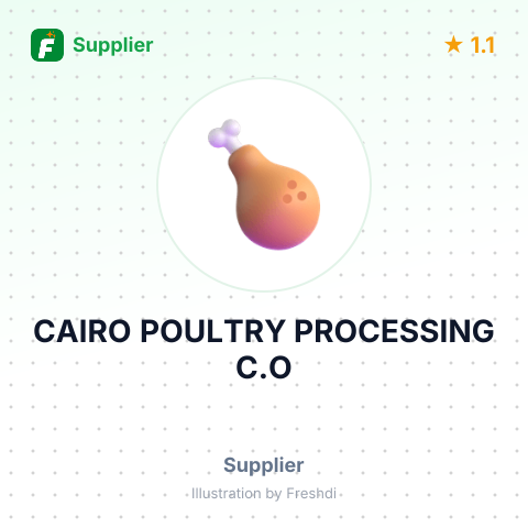 CAIRO POULTRY PROCESSING C.O – summary card, no photo uploaded yet