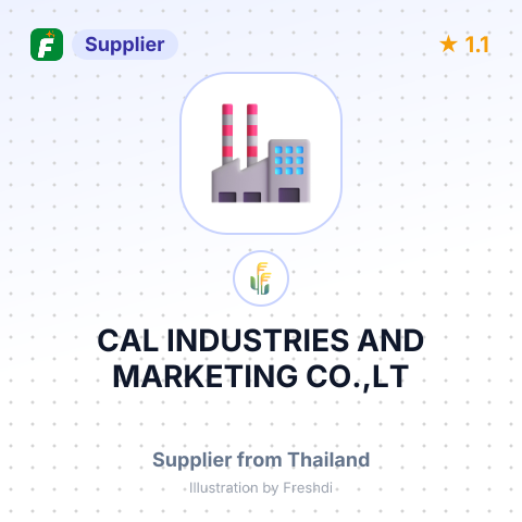 CAL INDUSTRIES AND MARKETING CO.,LT – summary card, no photo uploaded yet