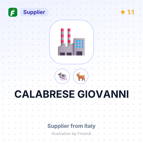 CALABRESE GIOVANNI – summary card, no photo uploaded yet