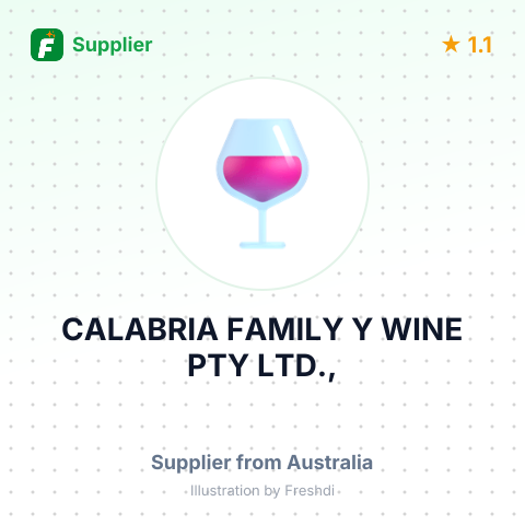 CALABRIA FAMILY Y WINE PTY LTD., – summary card, no photo uploaded yet