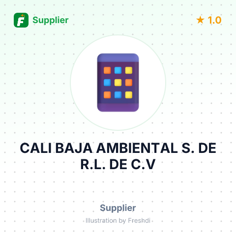CALI BAJA AMBIENTAL S. DE R.L. DE C.V – summary card, no photo uploaded yet