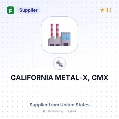 CALIFORNIA METAL-X, CMX – summary card, no photo uploaded yet