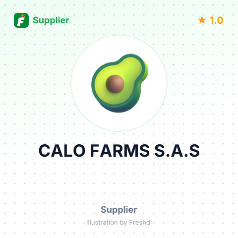 CALO FARMS S.A.S – summary card, no photo uploaded yet