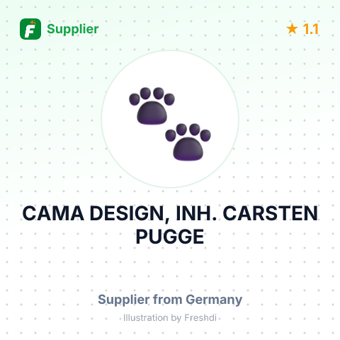 CAMA DESIGN, INH. CARSTEN PUGGE – summary card, no photo uploaded yet