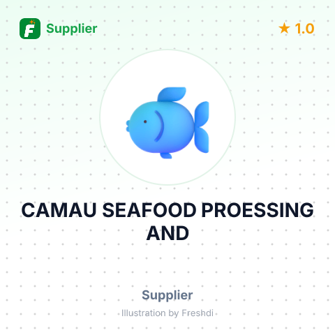 CAMAU SEAFOOD PROESSING AND – summary card, no photo uploaded yet