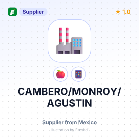 CAMBERO/MONROY/AGUSTIN – summary card, no photo uploaded yet