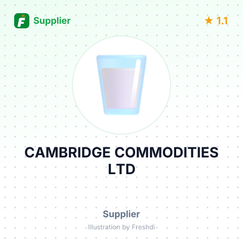 CAMBRIDGE COMMODITIES LTD – summary card, no photo uploaded yet
