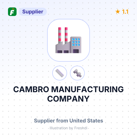 CAMBRO MANUFACTURING COMPANY – summary card, no photo uploaded yet