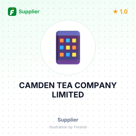 CAMDEN TEA COMPANY LIMITED – summary card, no photo uploaded yet