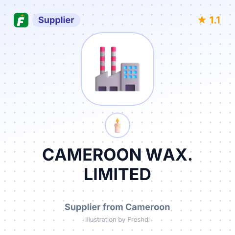 CAMEROON WAX. LIMITED – summary card, no photo uploaded yet