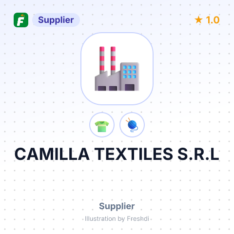 CAMILLA TEXTILES S.R.L – summary card, no photo uploaded yet