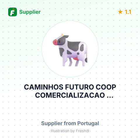 CAMINHOS FUTURO COOP COMERCIALIZACAO TRANSFORMACAO PRODUTOS AGRO PECUARIOS MONTEMOR NOVO – summary card, no photo uploaded yet