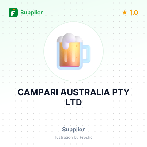 CAMPARI AUSTRALIA PTY LTD – summary card, no photo uploaded yet