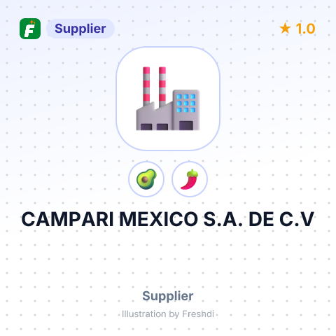 CAMPARI MEXICO S.A. DE C.V – summary card, no photo uploaded yet