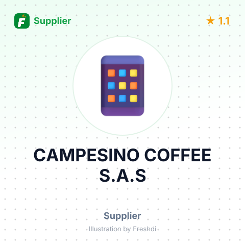 CAMPESINO COFFEE S.A.S – summary card, no photo uploaded yet