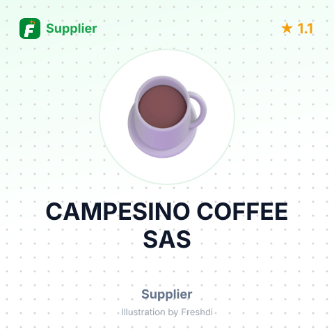 CAMPESINO COFFEE SAS – summary card, no photo uploaded yet
