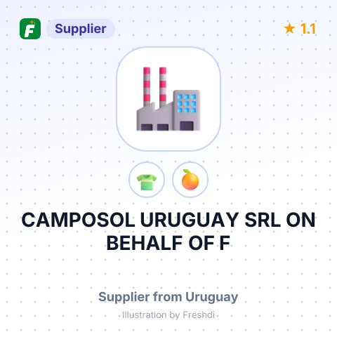 CAMPOSOL URUGUAY SRL ON BEHALF OF F – summary card, no photo uploaded yet