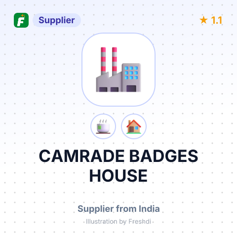 CAMRADE BADGES HOUSE – summary card, no photo uploaded yet