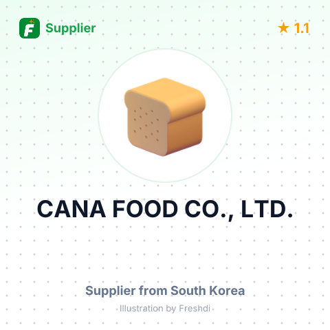 CANA FOOD CO., LTD. – summary card, no photo uploaded yet